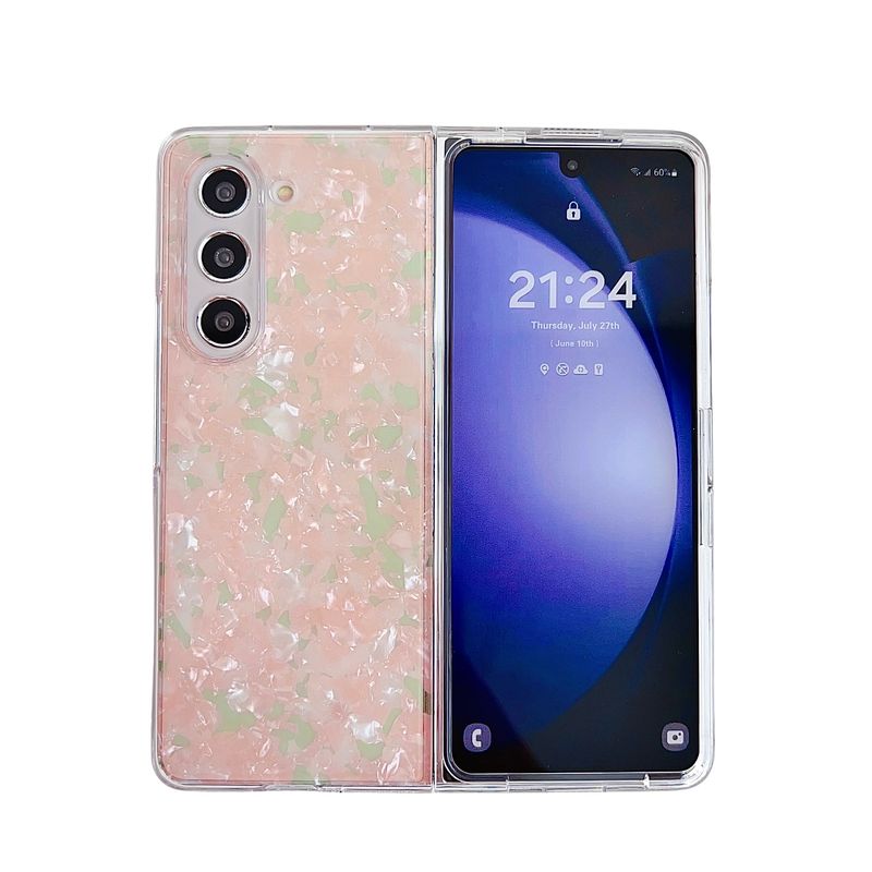 For Samsung Galaxy Z Fold 3 4 5 6 Crystal Elegant Shell Phone Case Cover_voghion.com