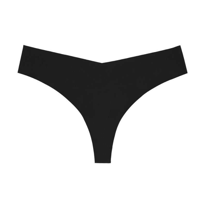 Perizoma intero senza cuciture taglie forti da donna in seta ghiacciata, biancheria intima sportiva ad asciugatura rapida, traspirante e sexy_voghion.com