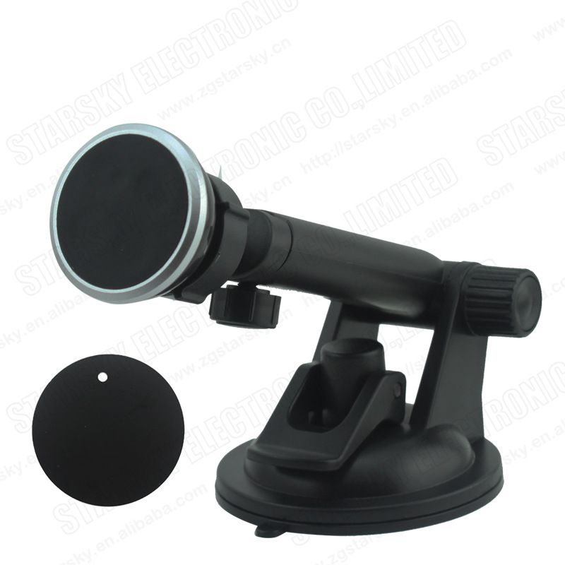 Support de téléphone portable à aimant puissant, support de téléphone portable magnétique à ventouse, support de téléphone portable à ventouse magnétique pour pare-brise de voiture_voghion.com