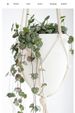 Garden Supplies Lazy D Hanging Plant Pot Automatic Water Absorption Frosted Decorative Hanging Flower Pot Plastic Water Storage Flower Pot_voghion.com