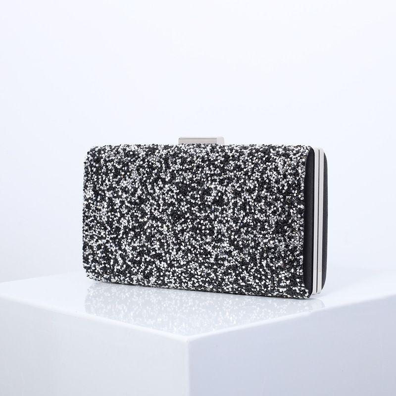 Borsa da donna con tracolla rigida in PU con diamanti, per feste, banchetti, matrimoni, abiti da sera, con tracolla obliqua_voghion.com