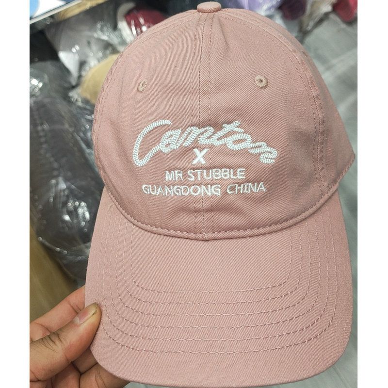 New Korean version baseball versatile casual embroidered letters pure cotton solid color sports cap high-end women's_voghion.com