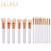 5/8/9/15 pcs makeup brushes, beauty tools, Yuncai wooden handle, white powder brush set GUJHUI_voghion.com
