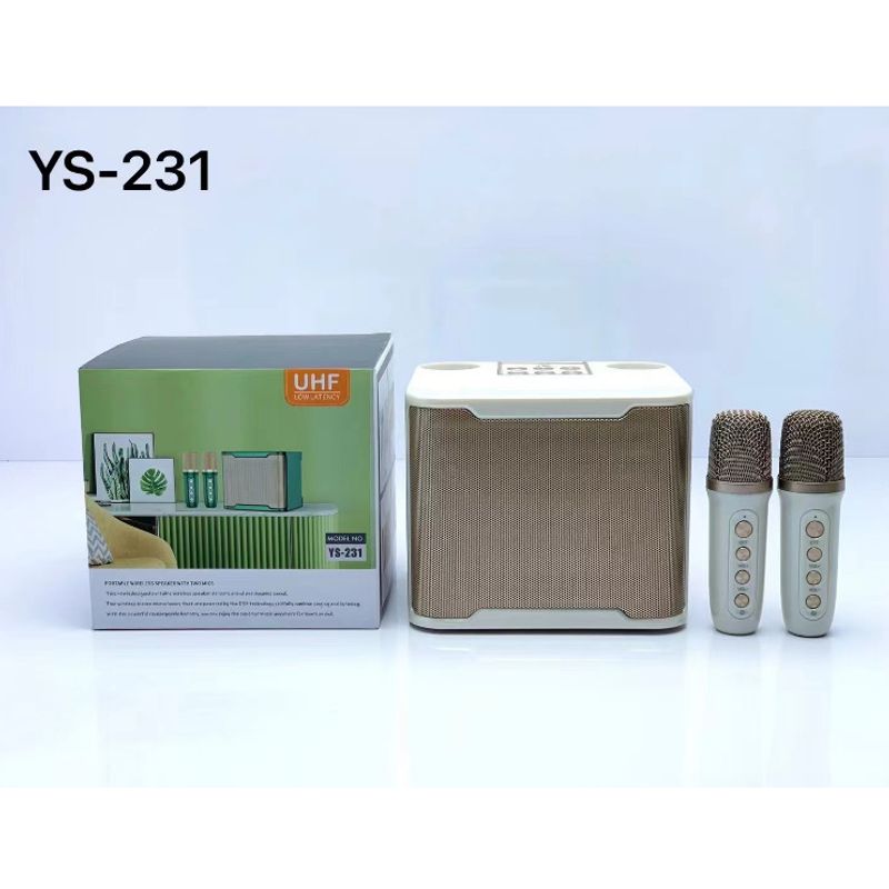 Integrated Outdoor Family Gathering Set KTV God YS-231 Wireless Microphone Bluetooth Audio YY_voghion.com