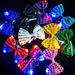 10/20pcs LED Light Up Sequin Bow Ties Flashing Light LED Bowties Mens Bow Ties Glowing Bar Bungee Dance Party Festival Decor_voghion.com