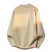 Herren Oversize-Strickpullover – Dicker und weicher Rundhalspullover (Beige/Khaki/Grau, Größen M-4XL)_voghion.com