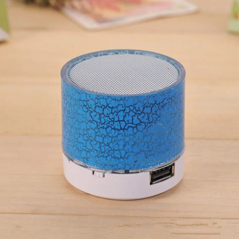 Bezdrátové mini reproduktory s Bluetooth, přenosný MP3 hudební sloupek s USB subwooferem a barevné LED TF karty pro PC a mobilní telefony_voghion.com