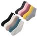Wool socks Women's mid-tube socks with extra thick fleece warm loop socks Extra thick men's cotton socks wool_voghion.com