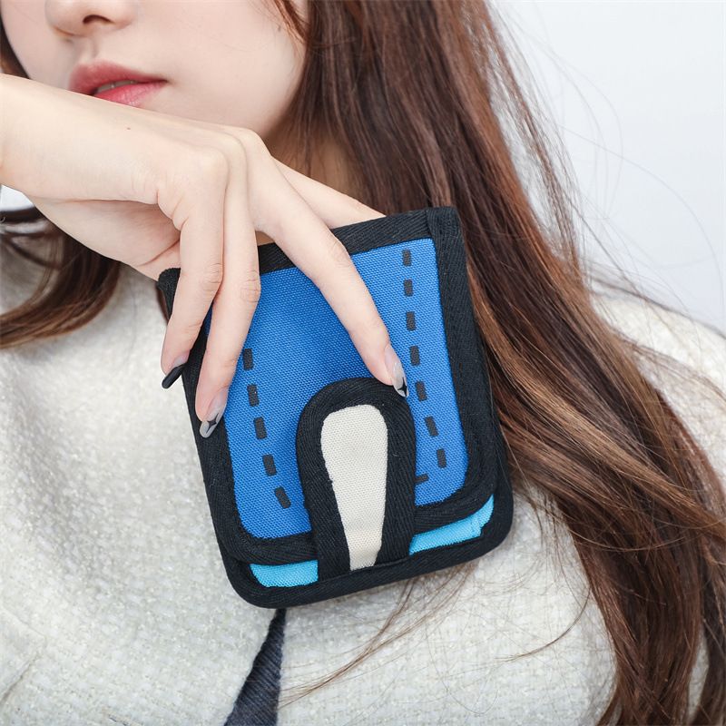 Women's 2023 new coin purse foreign trade cross-border cartoon student 3d money clip_voghion.com