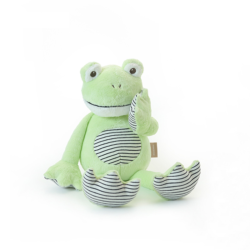 Stuffed Animals Soft Life Frog Soothing Doll Cute Green Pond Animal Plush Toy Children Birthday Gift_voghion.com