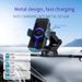 Caricabatterie wireless rapido per auto da 15 W per telefono - Supporto magnetico universale per bocchette dell'aria con bloccaggio automatico e ricarica Qi (nero/oro/argento)_voghion.com