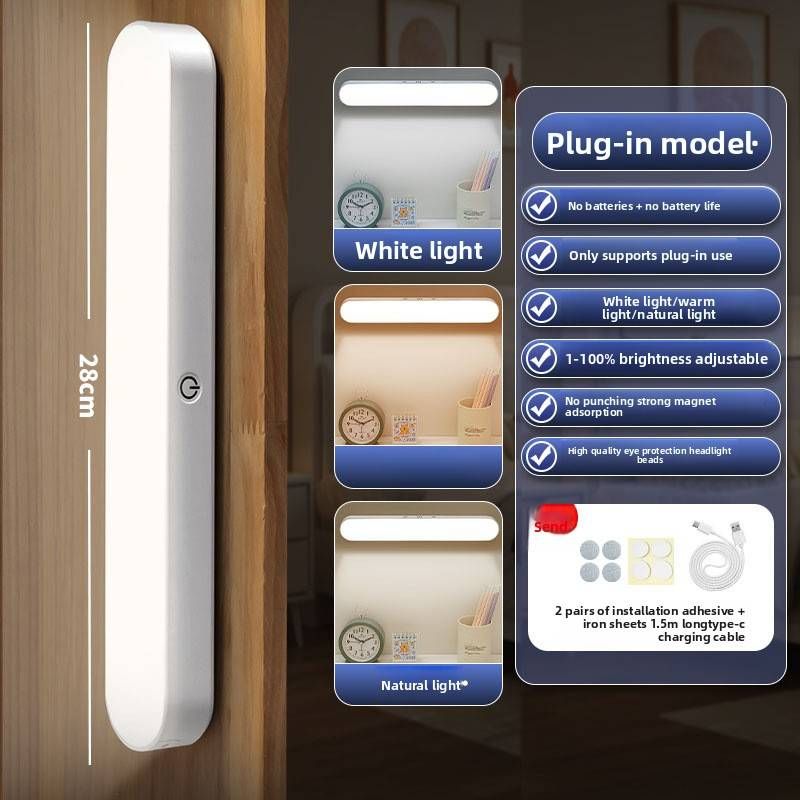 High CRI 95+ Eye-Care Study Desk Lamp – EU CE Certified, Remote/Touch Control, 3 Color Modes & Stepless Dimming, Plug-in/USB Rechargeable_voghion.com