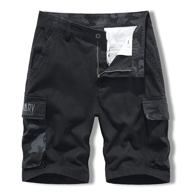 Herrenbekleidung Herren Sommer Berg Camping Camouflage Freizeithose Herren Multi Pocket Arbeitshose Herren Shorts Trendy Marke_voghion.com