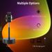 Sunset Lamp Projector Double Sided 2 LED Floor Projection Night Light 180 Degree Rotation Ambient Light_voghion.com