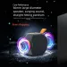 Outdoor Wireless Bluetooth Speaker, Portable RGB Light, Handheld Fabric TWS Series Waterproof Small Speaker_voghion.com