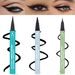 UCANBE 3-Pack Liquid 3 Tips Quick-Dry Waterproof Smudge-Resistant Smooth Eyeliner Pen Set_voghion.com