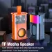 Loudspeaker Sound Box The Bass Transparent Wireless Mecha Speakers Shake Speakers Audio Player Bluetooth Stereo Surround_voghion.com