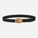 Oval English Leather Belt Women's Frosted Suede Premium Sense Hundred Pants Decorative Belt_voghion.com