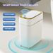 Smart Sensor Trash Can – 9L Auto-Open Waste Bin With Bag Lock, Battery/Rechargeable Options (Space Gray & Gold, Wall-Mountable For Bathroom/Kitchen)_voghion.com