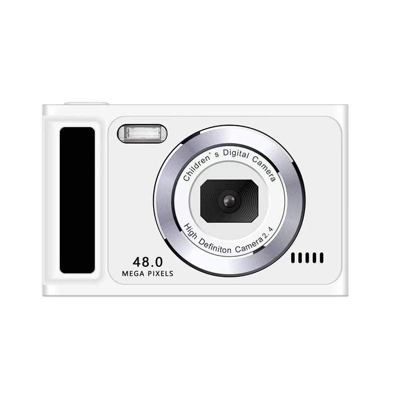 CCD Digital Camera For Students – Compact Selfie Camera With Dual Lens, 48MP HD Photos, MP3 & Games, Portable Pocket Camera For School & Travel_voghion.com