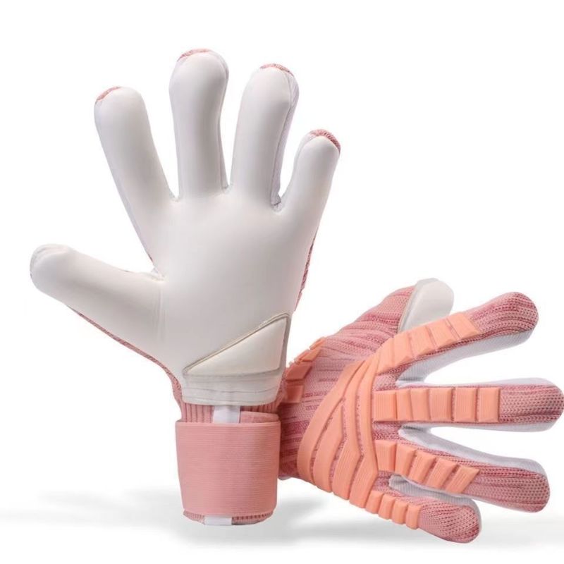 Målmandsindpakket armbånd, Falcon Thickened Goalkeeper Glove, åndbar og skridsikker silikonefingerbeskyttelse_voghion.com