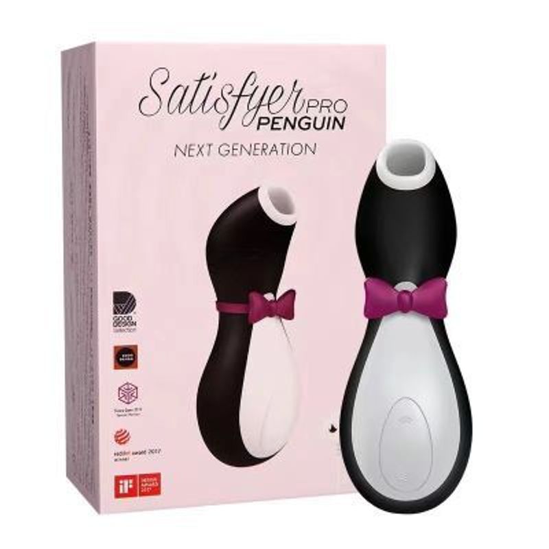 German Satisfyer Penguin Sucking External Stimulation Massager Female Masturbator Sex Toy_voghion.com