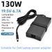 Adaptador de energia de 130 W adequado para laptops Dell, carregador de 19,5 V e 6,7 A com ponta de 7,4 x 5,0 mm, compatível com Dell XPS 15, Inspiron 16 Plus e Precision 3560_voghion.com