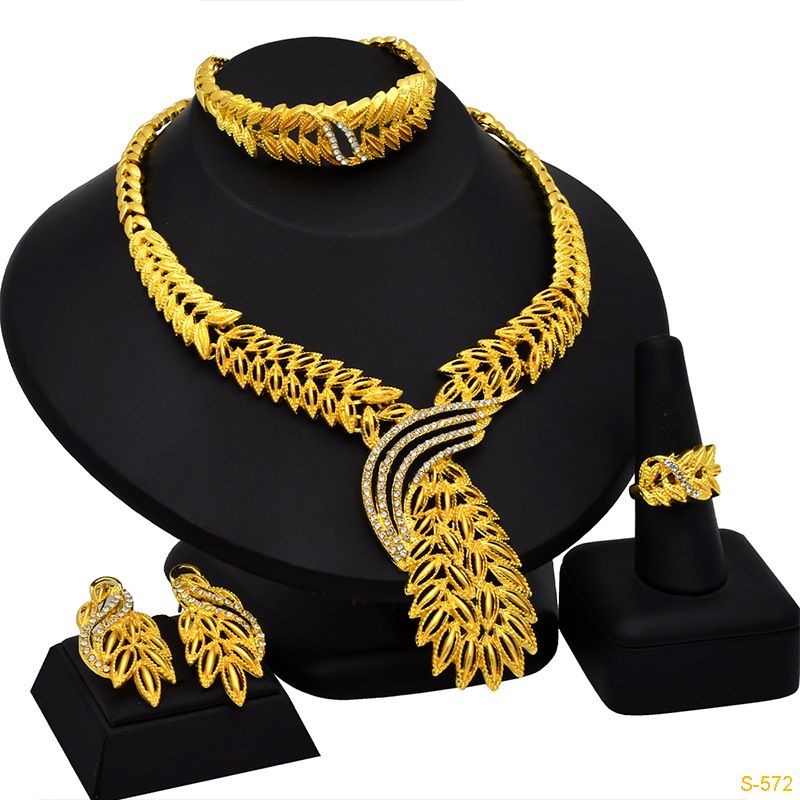 Popular jewelry earrings 4-piece set_voghion.com