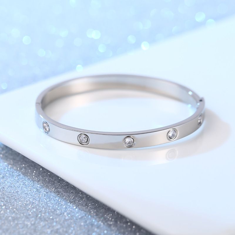 Pulsera para hombres y mujeres con piedras de circonita cúbica, el mejor regalo con cristal para el día de la madre, día de San Valentín, bodas, parejas y cumpleaños_voghion.com