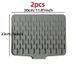 Almohadilla de drenaje de silicona antideslizante para cocina con diseño de drenaje integrado, adecuada para encimeras, fregaderos y refrigeradores._voghion.com