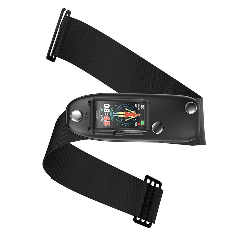 Smart Watches E600 Smart Watch ECG+PPG Non Invasive Blood Sugar, Blood Oxygen, Heart Rate And Blood Pressure Monitoring Weather Sports Step Counting_voghion.com