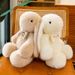 Mother & Kids Rabbit plush toys to sleep with and comfort dolls, cute rabbit rag dolls, wholesale goods, stall toys, night market hot items_voghion.com