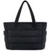 Women Tote Lightweight Puffy Handbag Beach Gym Store Portable Travel Work Computer Bag_voghion.com