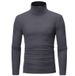 Men's Solid Color Turtleneck T-Shirt For Male Autumn Spring Casual Long Sleeve Basic Bottoming Shirt For Men Slim-Fit Tops_voghion.com