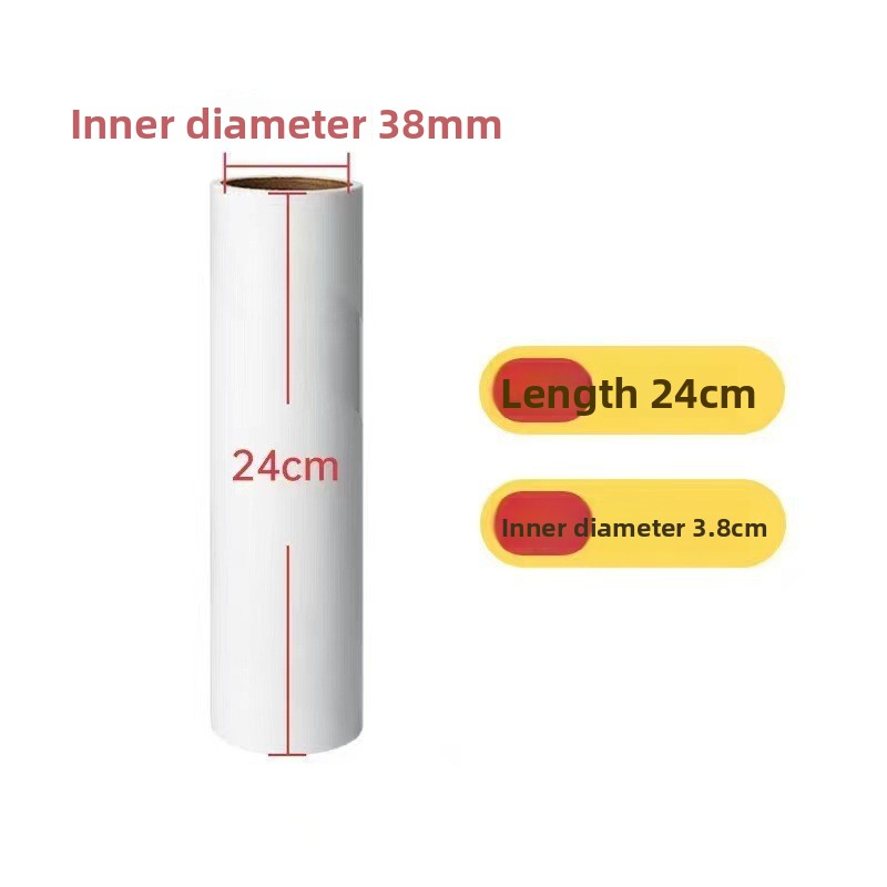 50 cm extra lange dierenhaarroller met handvat – plakkerige pluisverwijderaar voor meubels, tapijten en beddengoed | Wasbaar en navulbaar, inclusief 60 vellen_voghion.com