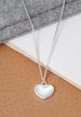 LCR3037 Collana con cuore in conchiglia in argento S925_voghion.com