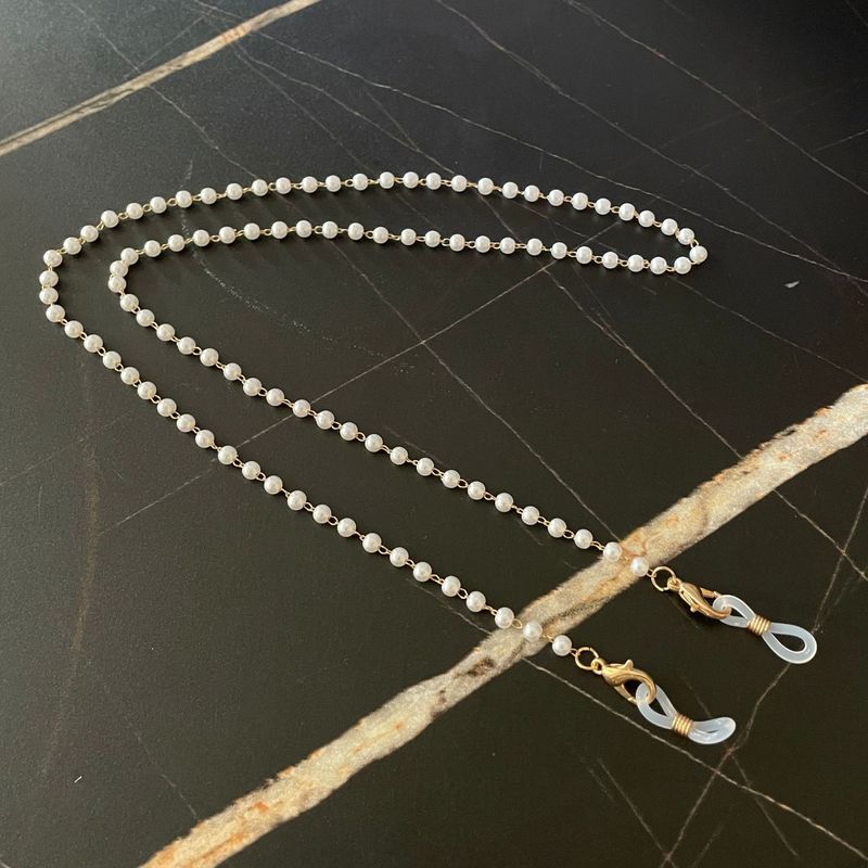 Collana con maschera e occhiali a doppio uso, in vendita, con catena in metallo_voghion.com