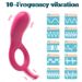 Anello Vibratore con Telecomando Coppia Eiaculazione Ritardata Stimolatore Clitorideo Vibrante Giocattoli Sessuali per Uomini_voghion.com