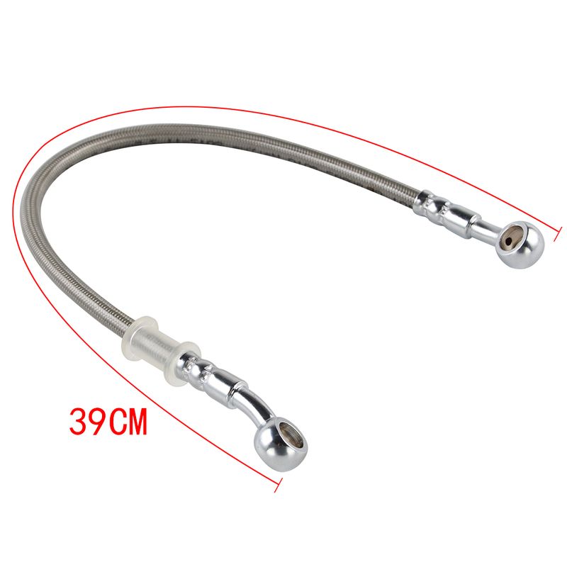 Tubo flessibile universale per olio per moto da 39 cm a 140 cm per freni e per KAWASAKI KX KXF 125 250 450 KLX 150 110 300 parti in acciaio inossidabile_voghion.com