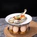 Stainless Steel Steaming Household Multi-Functional Water-Proof High-Legged Pot Small Egg Steamer Rack_voghion.com