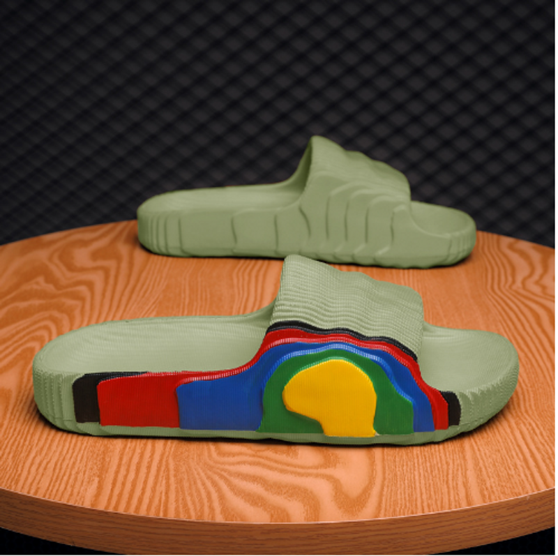 Step On Shit Slippers For Men And Women Advanced Sense Of Thick Soled Home Non-slip Bathroom Cows Couple Home Men's Flip-flops_voghion.com