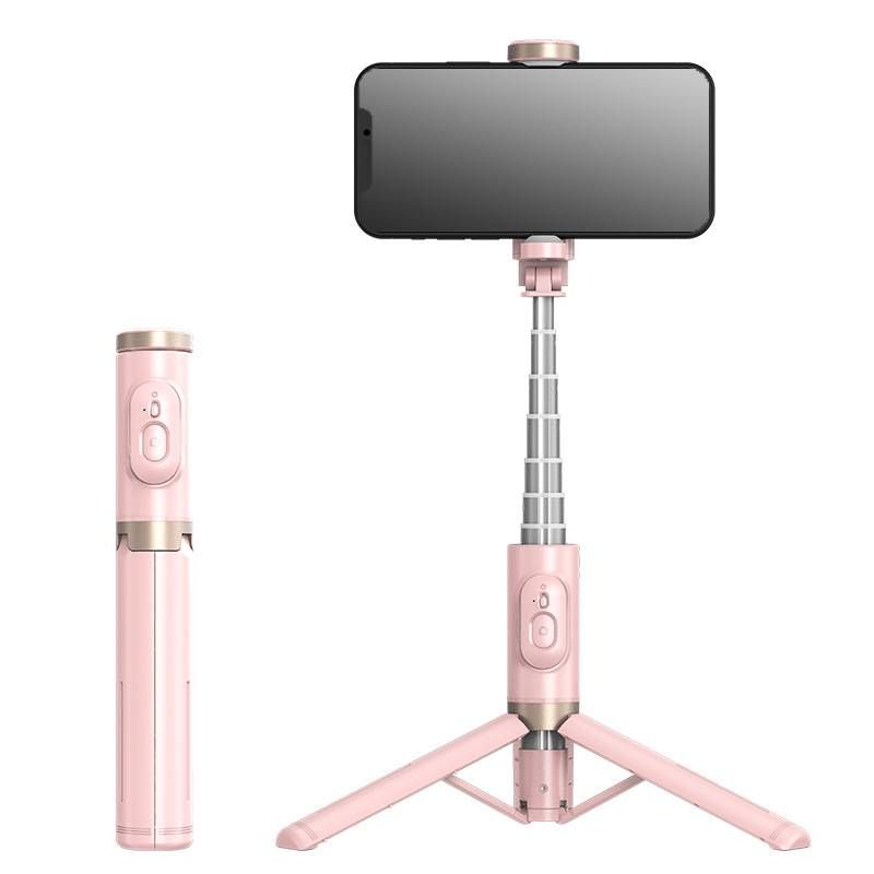 Stick selfie trepied - Trepied extensibil pentru telefon cu telecomandă wireless, design multifuncțional pentru smartphone-uri compatibile cu Android, iOS_voghion.com