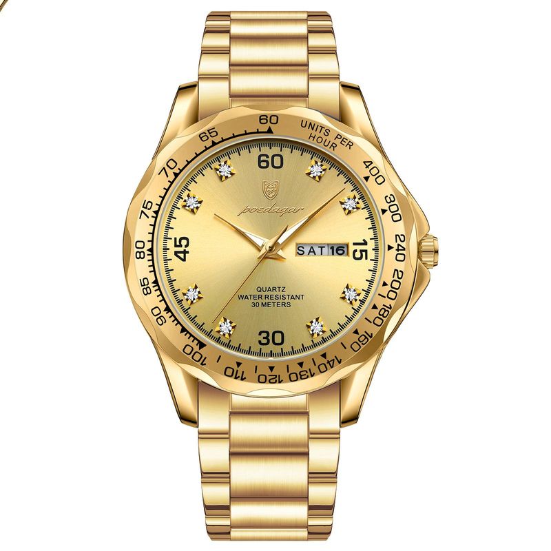 963Luxury Man Watch Waterproof Luminous Date Week Men's Quartz Wristwatch Stainless Steel Sports Military Men Watches_voghion.com