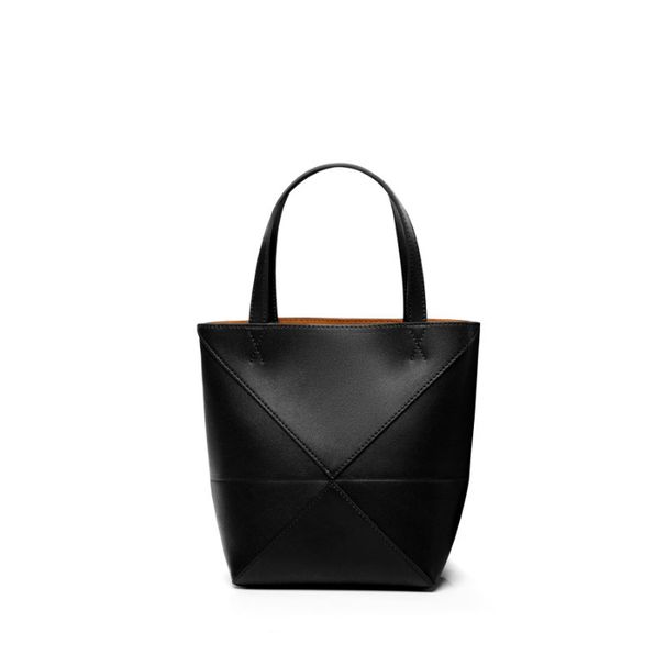 Women's Wanderlust Bag Genuine Leather Bucket Handbag Solid Colour Commuter Underarm Single-Shoulder Bag Women's Tote Bag_voghion.com