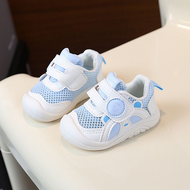 2025 Summer Infant Toddler Shoes Boys Anti Slip Baby Key Shoes Soft Sole Girls Breathable Shoes_voghion.com