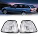 Areyourshop Eckleuchten für E36 3er-Serie 4-türige Limousine/Schrägheck 1992–1998, bernsteinfarben, weiß, Autozubehör_voghion.com