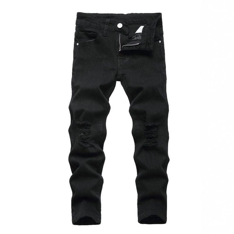 Børnetøj Herrejeans, High Stretch, Ripped, Slim Fit Jeans Herrejeans_voghion.com