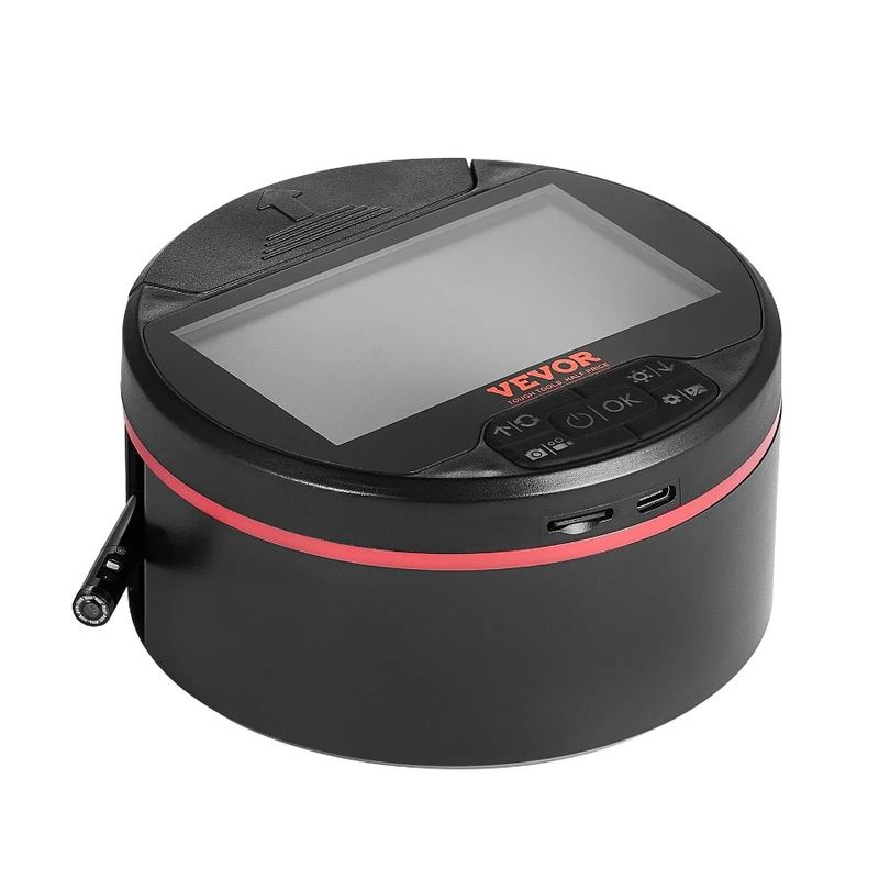 Lights 4.3 2 Screen Borescope Endoscope 8 + Camera With Triple IPS Lens_voghion.com