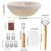 1set Professional Baking Tools 24 Oz Sourdough Starter Jar Pastry Mat Scraper Bread Slicing Knife Gloves For Home DIY Baking Kit_voghion.com