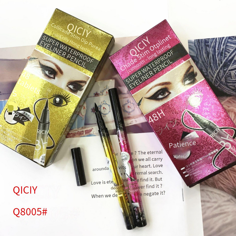 Eye Shadow & Liner Combination QICIY Waterproof Liquid Eyeliner Pencil 48H Eyeliner Pencil Factory Direct Sales Hot Selling Cosmetics_voghion.com